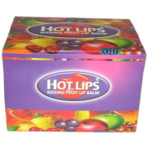 Hot Lips Kissing Fruit Lip Balm (36 Pieces)